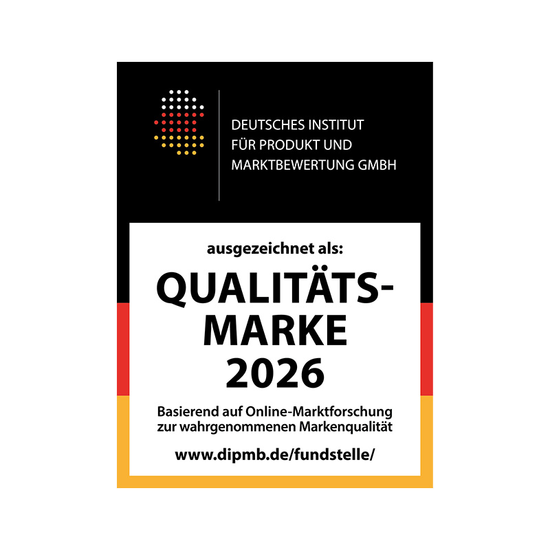 Logo Auszeichnung "Qualitätsmarke 2025"